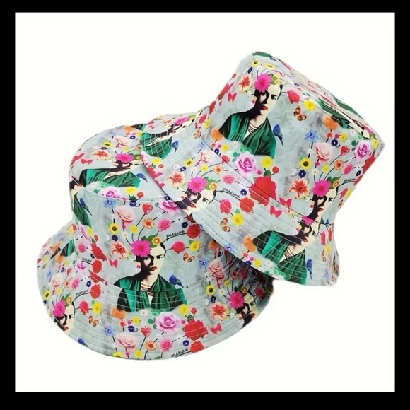 Frida Kahlo Inspired Reversible Bucket Hat - Picture 12 of 13